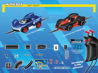 Carrera GO Sonic the Hedgehog 4.9 Autópálya - Hivatalos SEGA Versenypálya Sonic és Shadow Figurákkal, Hurokkal, 1:43 Méretarány, 6+ Éves Kor 3
