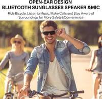 Inteligentné slnečné okuliare CarsMinders s Bluetooth 5.3 a otvorenými reproduktormi — Šošovky produktu sú uvoľnené, viditeľne používané (stav: pozri 2. obrázok) 7