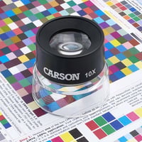 Carson 10x nagyítós lupa állvánnyal - precíziós nagyítás 2