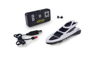 RC motorový čln Carson Modellsport Nano Racer Yacht RTR biela – diaľkovo ovládaná loď pre začiatočníkov aj pokročilých 1