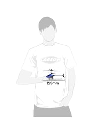 Carson Starter Tyrann 230 IR 2Ch RTF Cyan távirányítós helikopter kezdőknek, RC heli, Night Blue 6