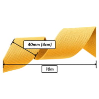 CARTONARE Polypropylénový popruh biely (501) 40 mm x 10 m – Popruh na tašky pre DIY a remeselné projekty 7