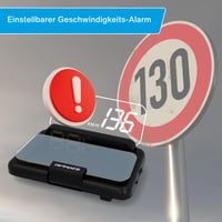 HUD displej do auta Cartrend 10632 Head Up OBD2, 12V 8