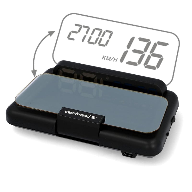 HUD displej do auta Cartrend 10632 Head Up OBD2, 12V