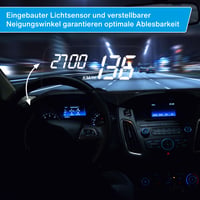 HUD displej do auta Cartrend 10632 Head Up OBD2, 12V 9