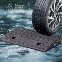 Rampă pentru bordură Cartrend 10646 - negru - 50x27x7 cm - 2 buc. 5