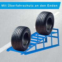 Nájazdová rampa Cartrend 10904 pre pneumatiky do 195 mm, nosnosť 1000 kg - modrá 4