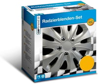Cartrend 70279 Storm set ratkapa 16 cola (40,64 cm) s kromiranim maticama, 4 komada 2