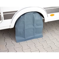 Ochranný kryt na pneumatiky Cartrend Caravan, veľkosť XL, pre 15-17 palcové pneumatiky, vodoodolný sivý kryt pre karavany 6