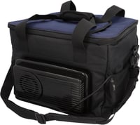 Geantă frigorifică cartrend 30 L, cu cablu de alimentare auto 12V, curea de umăr reglabilă, buzunar frontal mare cu fermoar și 2 buzunare laterale din plasă 9