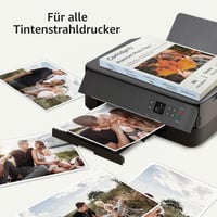 Vysokolesklý fotopapier Cartridgeify pre atramentové tlačiarne, A4, 240 g/m², 100 listov, snehobiely, pre atramentové tlačiarne Canon, HP, Epson, Brother 3