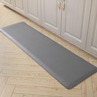 Carvapet Csúszásmentes Konyhai Szőnyeg, 44x152 cm, Szürke, Antifáradtság Szőnyeg 1