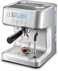CASABREWS 20 bar kávéfőző LCD kijelzővel, tejhabosítóval és hőmérséklet-szabályozással 1