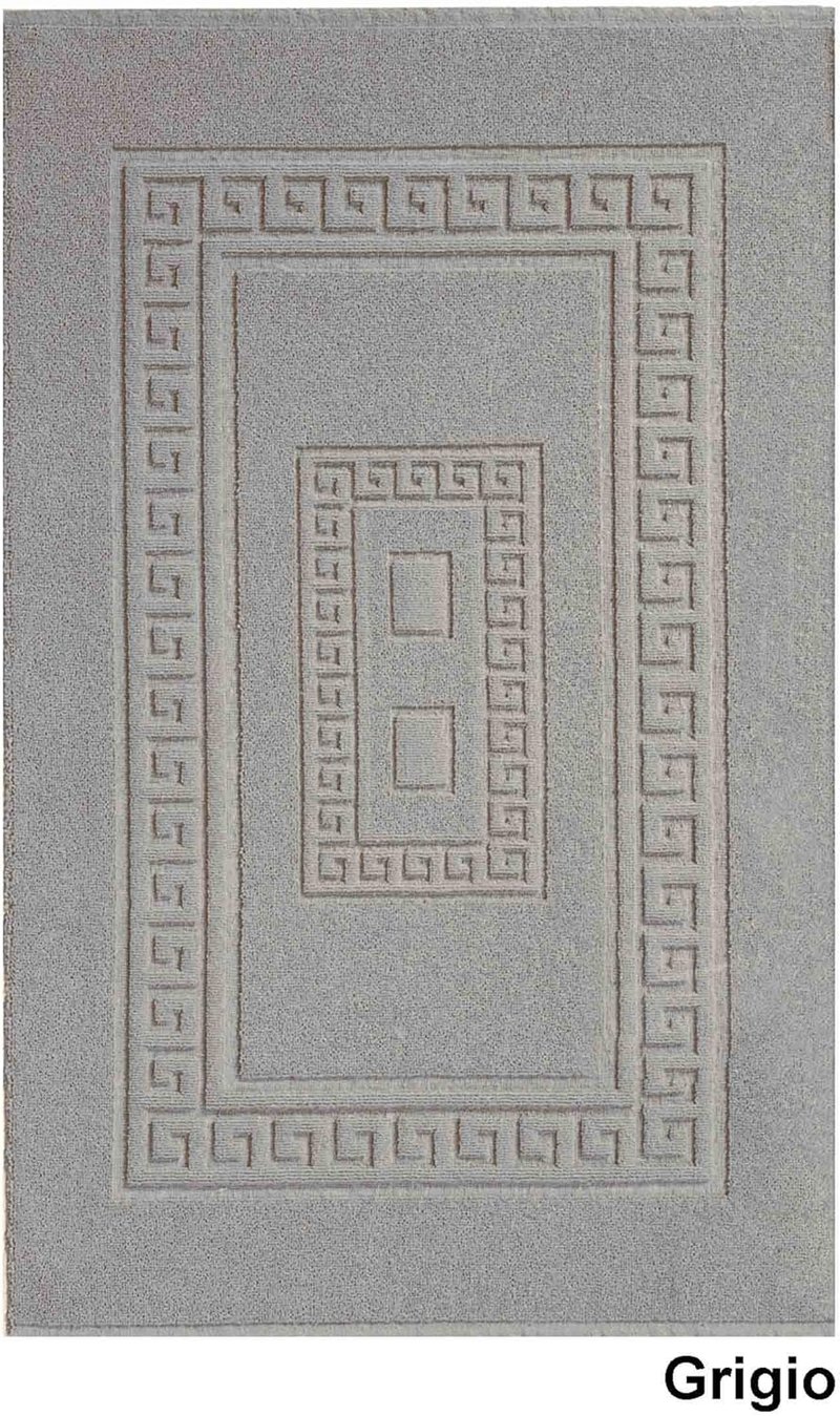Casatessile Torino terry fürdőszobai fürdőszőnyeg 60x90 cm teal zöld