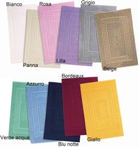 Casatessile Torino terry fürdőszobai fürdőszőnyeg 60x90 cm teal zöld 2