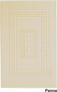 Casatessile Torino terry fürdőszobai fürdőszőnyeg 60x90 cm teal zöld 9