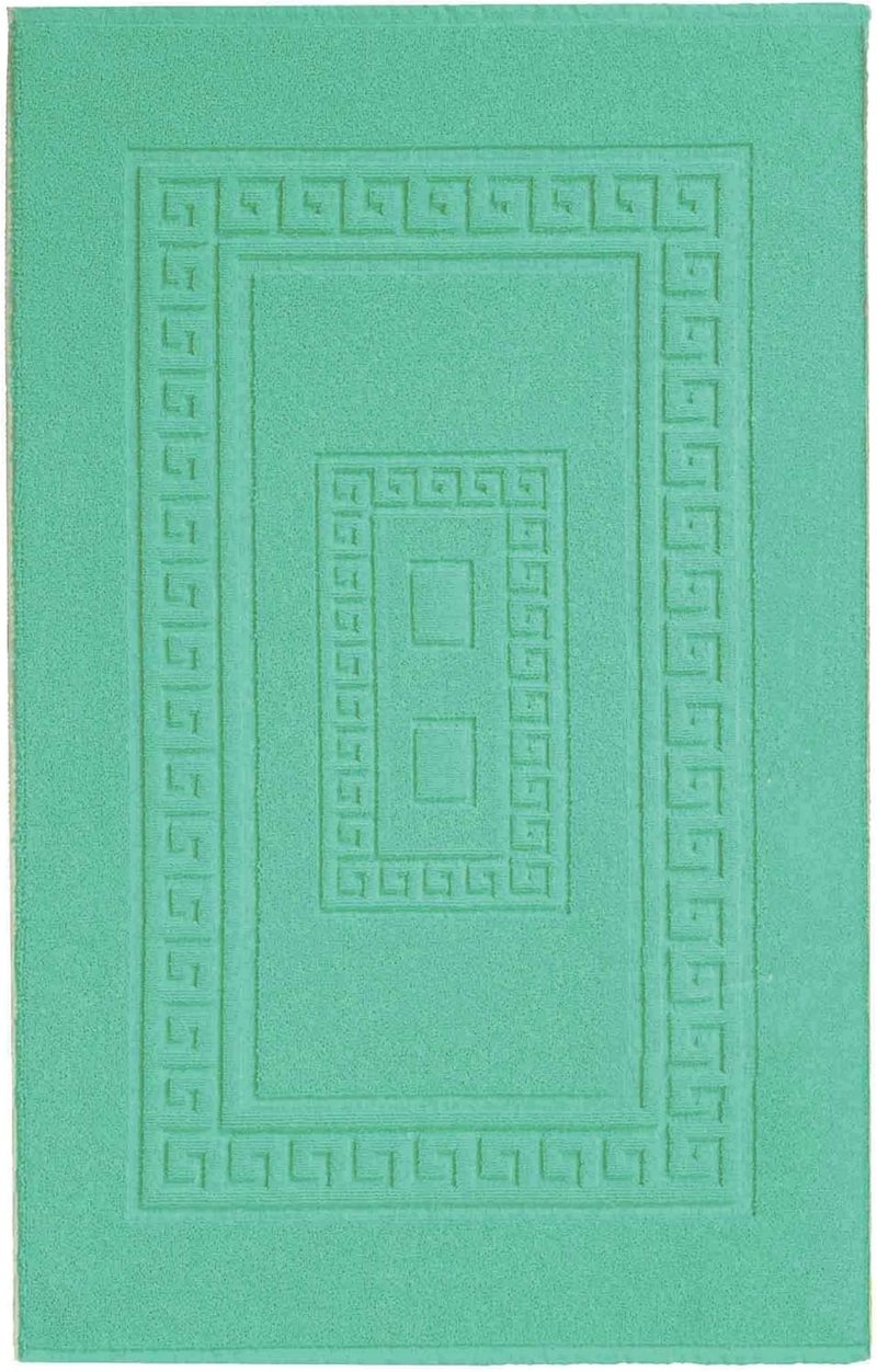 Casatessile Torino terry fürdőszobai fürdőszőnyeg 60x90 cm teal zöld