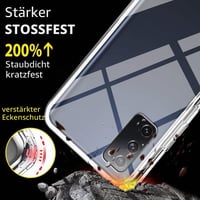 Casecool Samsung Galaxy S20 FE 360-stupňový priehľadný kryt, tenká celotelová ochrana, odolný proti poškriabaniu, tvrdý PC zadný kryt a mäkký TPU predný kryt, 6,5 palca 5