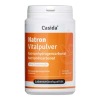 Casida Natron Vitalpulver jedlá só bikarbóna v prášku 300 g – na vnútorné použitie, pečenie, čistenie a kúpeľ – bez prídavných látok, bezlepková 4