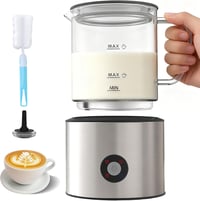 Casimhu 4 az 1-ben elektromos tejhabosító 500ml indukciós meleg hideg - Platinum Colour 1