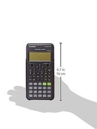 Vedecká kalkulačka Casio FX-82ES Plus 2nd Edition – 252 funkcií, 10-miestny displej, 16,2 x 7,7 cm, čierna 3