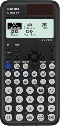 Casio fx-85GTCW Tudományos Számológép Fekete 1