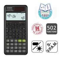 Školská vedecká kalkulačka Casio FX-87DEPLUS-2 – 502 funkcií, prirodzené zobrazenie, 40 fyzikálnych konštánt, 164 prevodov jednotiek, čierna 4