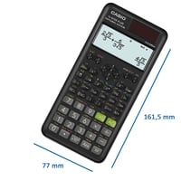 Školská vedecká kalkulačka Casio FX-87DEPLUS-2 – 502 funkcií, prirodzené zobrazenie, 40 fyzikálnych konštánt, 164 prevodov jednotiek, čierna 3