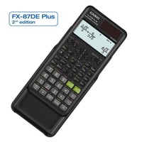 Školská vedecká kalkulačka Casio FX-87DEPLUS-2 – 502 funkcií, prirodzené zobrazenie, 40 fyzikálnych konštánt, 164 prevodov jednotiek, čierna 2