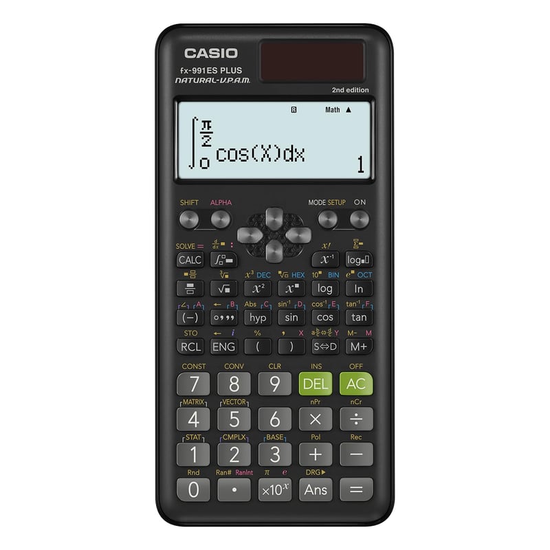 Vedecká kalkulačka Casio fx-991ES Plus 2nd Edition - so 417 funkciami