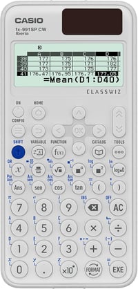 Casio FX-991SP CW tudományos számológép - fehér 1
