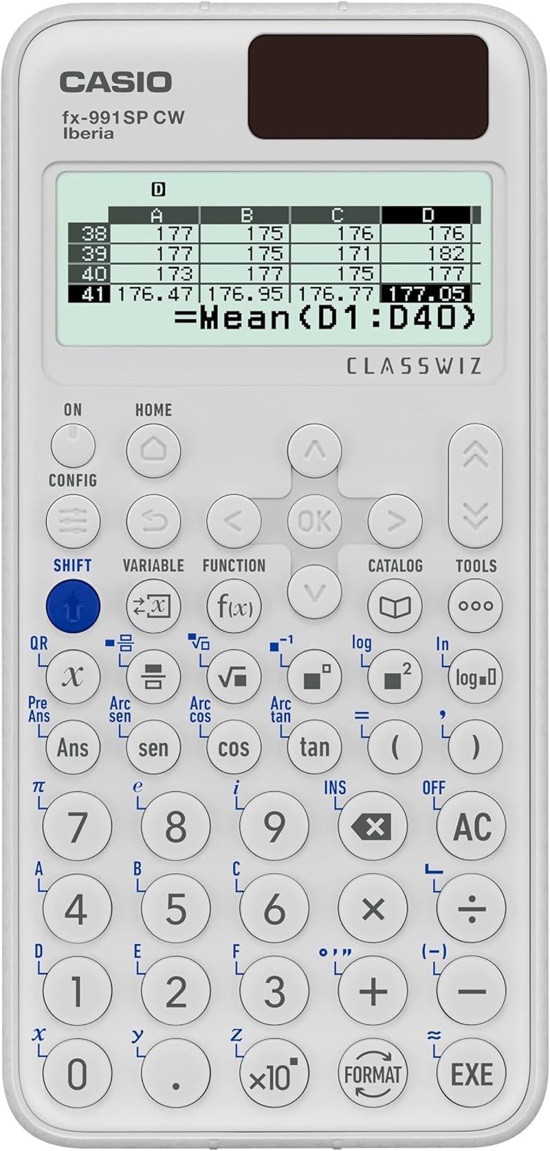 Casio FX-991SP CW tudományos számológép - fehér