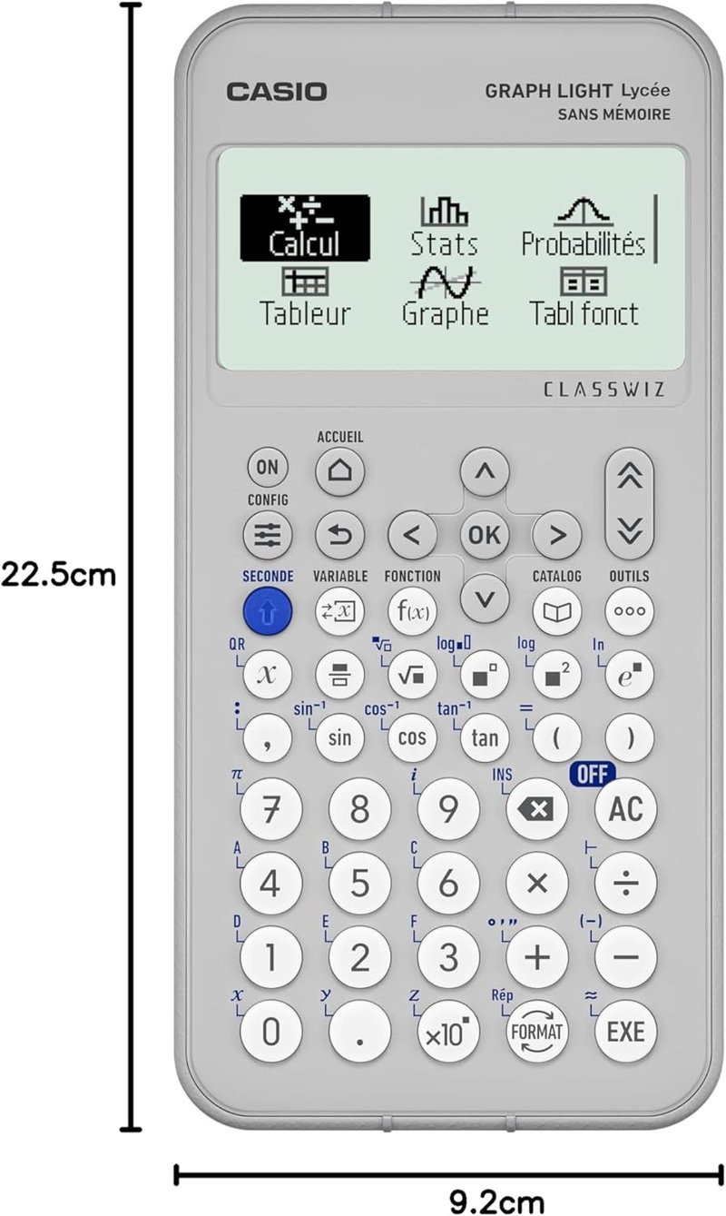Casio Graph Light Grafikus Számológép Világítással