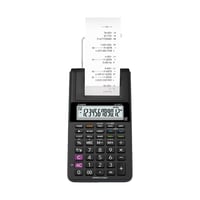 Kalkulačka s tlačiarňou Casio HR-8RCE-BK, 12-miestny LCD displej, čierna 1