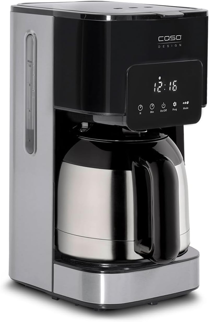 CASO Coffee Taste & Style Termomos Kávéfőző Rozsdamentes Acél 1,2L 10 Csésze