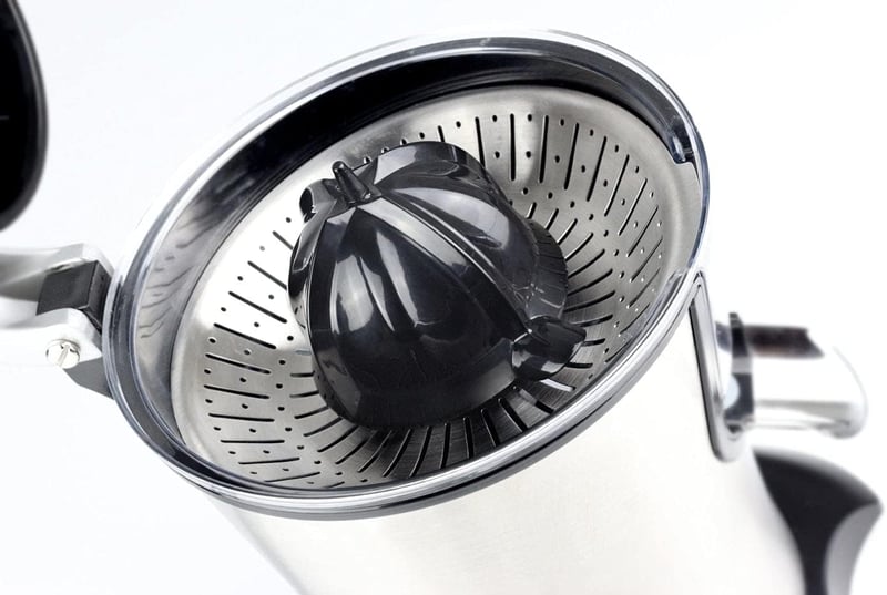 Caso CP 200 Designer elektromos citruszsákmány, 160W, rozsdamentes acél szűrővel