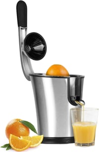 Caso CP 200 Designer elektromos citruszsákmány, 160W, rozsdamentes acél szűrővel 1