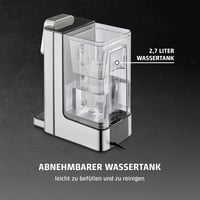 CASO HW660 Turbo Forró Vízadagoló 2600W, 40-100°C, Energiatakarékos Rozsdamentes Acél 8
