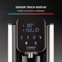 CASO HW660 Turbo Forró Vízadagoló 2600W, 40-100°C, Energiatakarékos Rozsdamentes Acél 10
