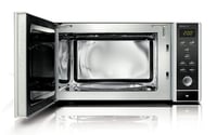 Caso MCG30 Ceramic Chef 3-u-1 mikrovalna pećnica s grilom i vrućim zrakom, 30 L, 2200 W, 42x54x30 cm, nehrđajući čelik 4