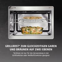 Mikrovlnná rúra Caso MG 20 Ecostyle Ceramic Design s grilom, 20 litrov, keramické dno, dvojúrovňové pečenie, úsporná prevádzka 7