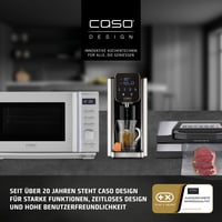 Mikrovlnná rúra Caso MG 20 Ecostyle Ceramic Design s grilom, 20 litrov, keramické dno, dvojúrovňové pečenie, úsporná prevádzka 9