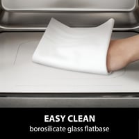 Caso MG 25 Ecostyle Ceramic mikrohullámú sütő grillel, 25 literes, 900W, kerámia aljzat, két szintes sütés 7