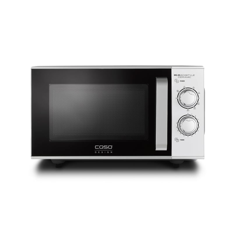 Caso MG 25 Ecostyle Ceramic mikrohullámú sütő grillel, 25 literes, 900W, kerámia aljzat, két szintes sütés