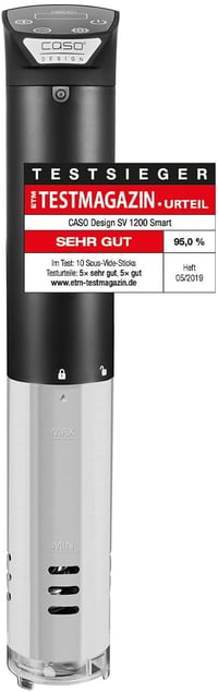Caso SV 1200 Smart Sous Vide Stick vízálló, App-vezérelt főzőbot 1