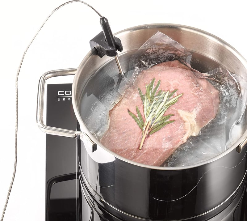CASO TC2400 Indukciós Főzőlap Hőmérővel, Sous Vide, 60-240°C, 2400W