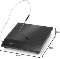 CASO TC2400 Indukciós Főzőlap Hőmérővel, Sous Vide, 60-240°C, 2400W 8
