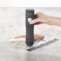CASO Vacu OneTouch Eco kézi vákuumozó szett 3 üveg tárolóedénnyel - fekete 5