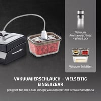 CASO VC10 vákuumozó gép - Stiftung Warentest nyertes, 30cm hegesztés, 10 fóliatáska 7