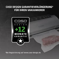 CASO VC10 vákuumozó gép - Stiftung Warentest nyertes, 30cm hegesztés, 10 fóliatáska 9